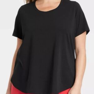 Ava & Viv Black Short Sleeve Tee